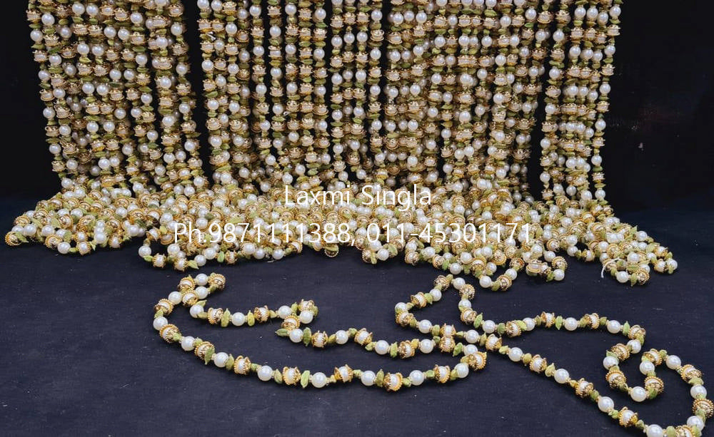 Handcrafted Elaichi Pearl Mala | set of 10pcs