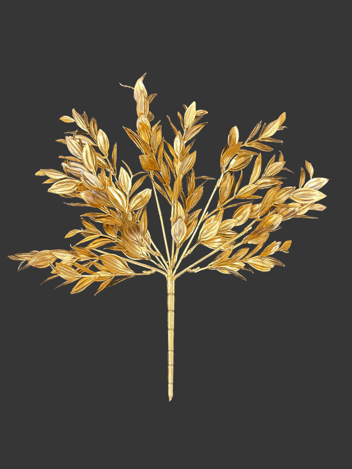 golden-metallic-artificial-flower-bunch