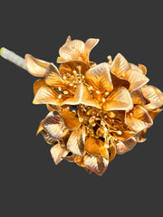 golden-metallic-artificial-flower-bunch