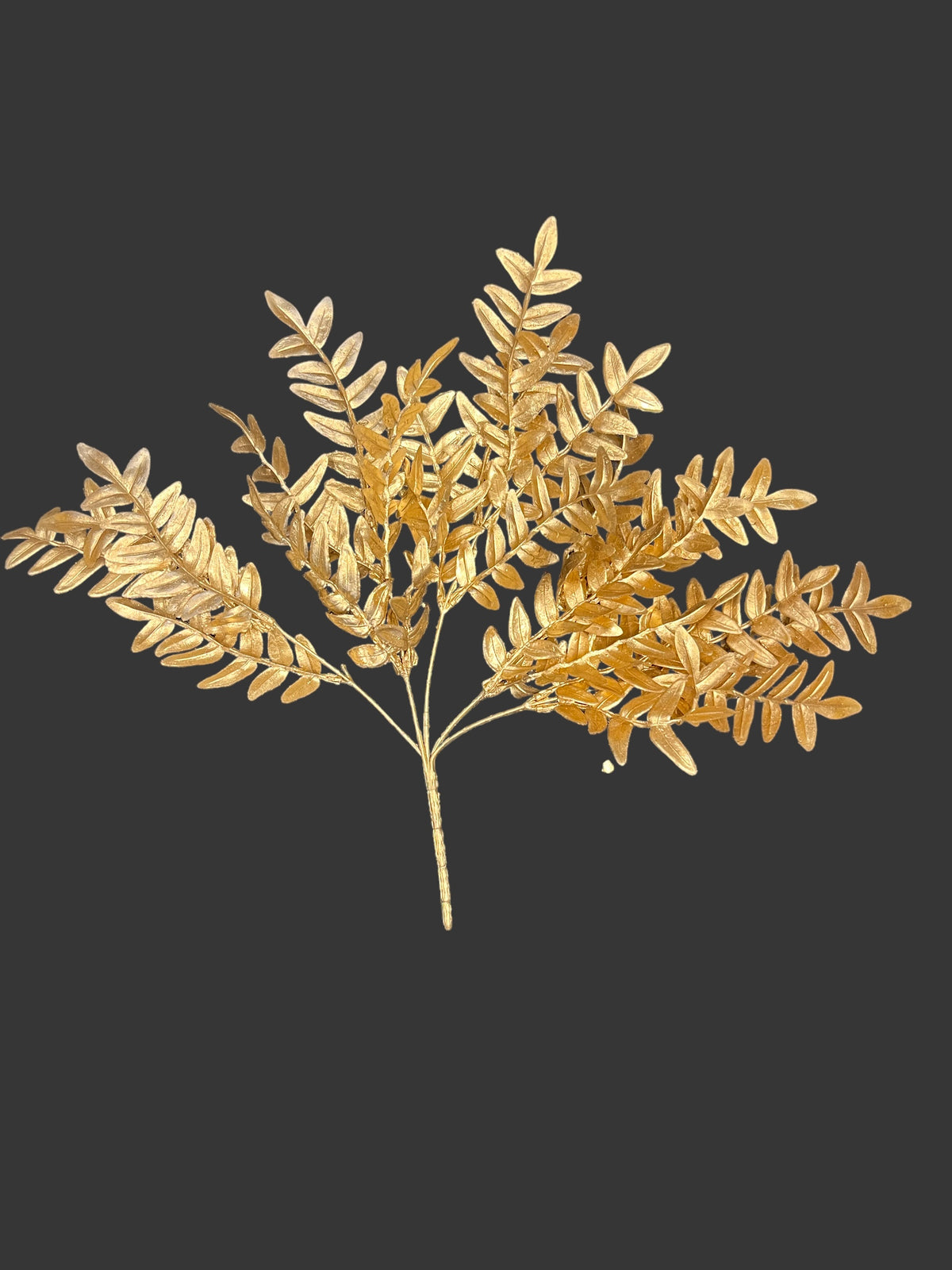 golden-metallic-artificial-flower-bunch