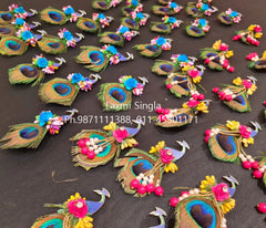 Peacock Broch| set of 10pcs