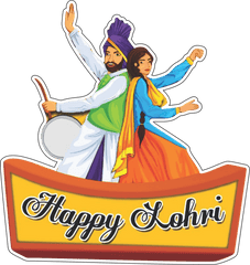 Couple Happy Lohri | Set of 10pcs